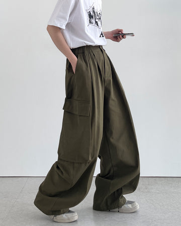 Amecaji Balloon Cargo Pants